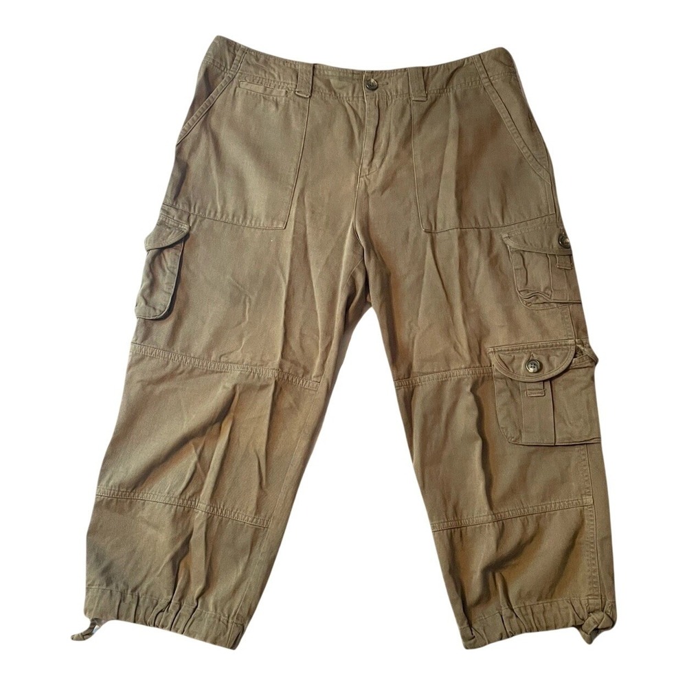Lauren Ralph Lauren Olive Green Cargo Capris